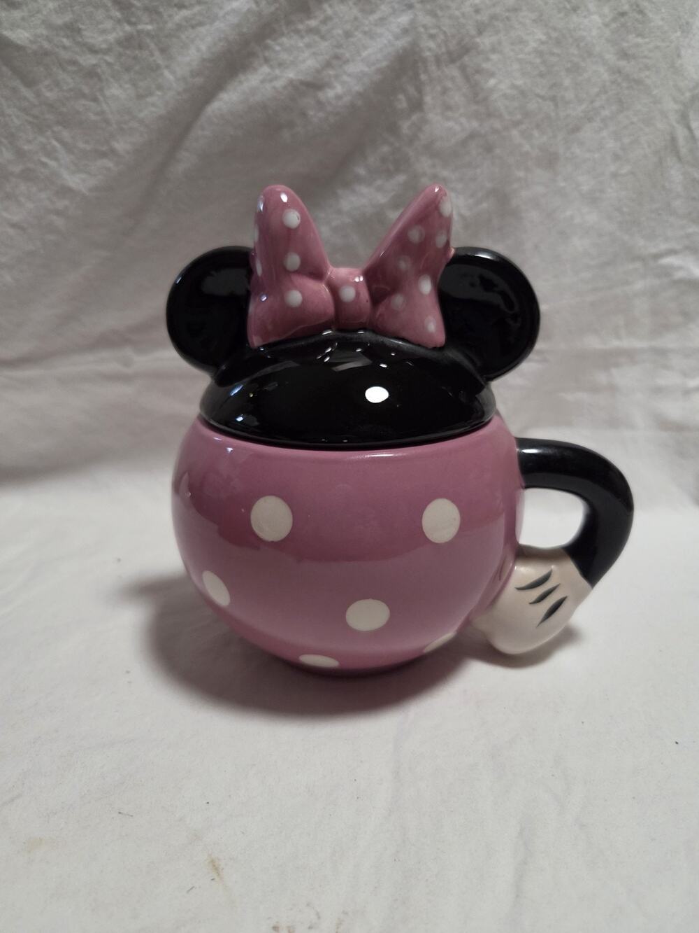Disney Minnie Mouse Drink Mug with Lid 13614 kt
